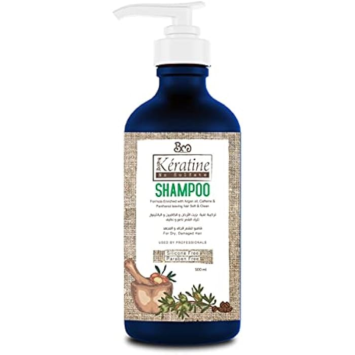 BM keratine Shampoo , free sulpate & Silicone